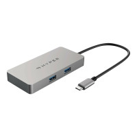 Produktbild för HyperDrive 5-Port USB-C Hub - dockningsstation - USB-C - HDMI - 1GbE