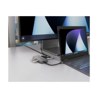 Produktbild för HyperDrive 5-Port USB-C Hub - dockningsstation - USB-C - HDMI - 1GbE