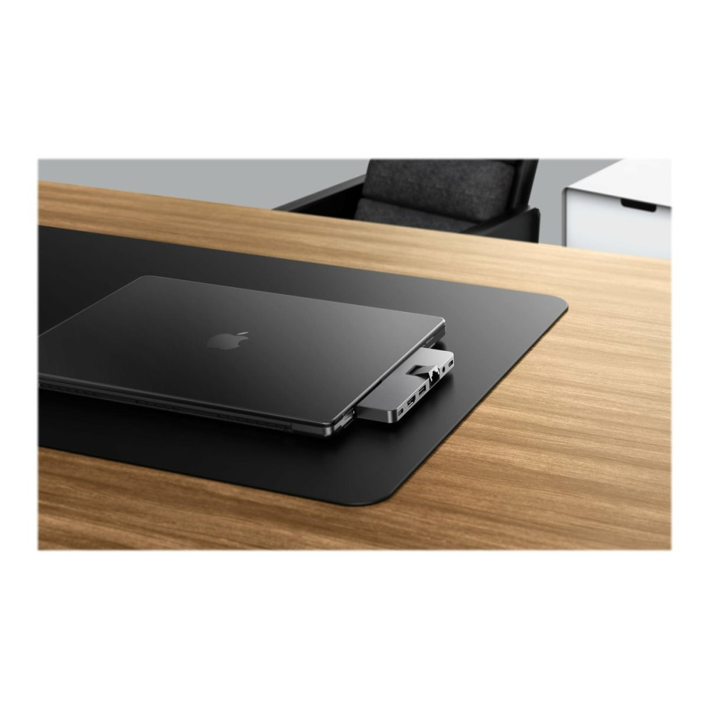 Produktbild för HyperDrive DUO Pro - dockningsstation - USB-C x 2 - HDMI, USB4 - 1GbE