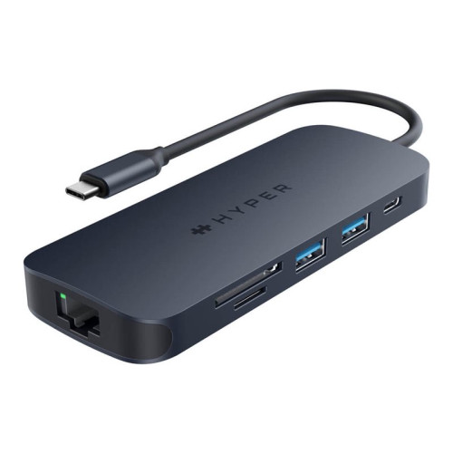 Hyper HyperDrive Next - dockningsstation - USB-C 3.2 Gen 2 / Thunderbolt 3 / Thunderbolt 4 - HDMI