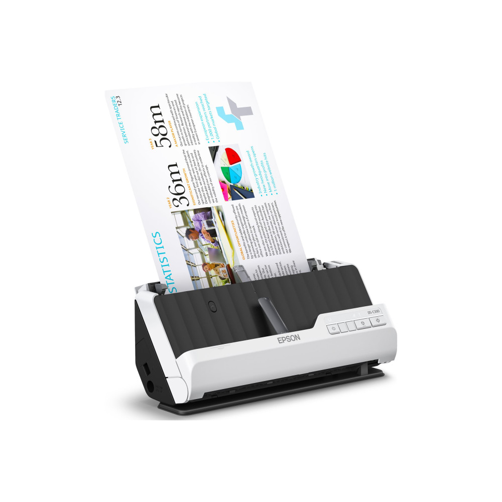 Produktbild för Epson DS-C330 - arkmatad skanner - desktop - USB 2.0