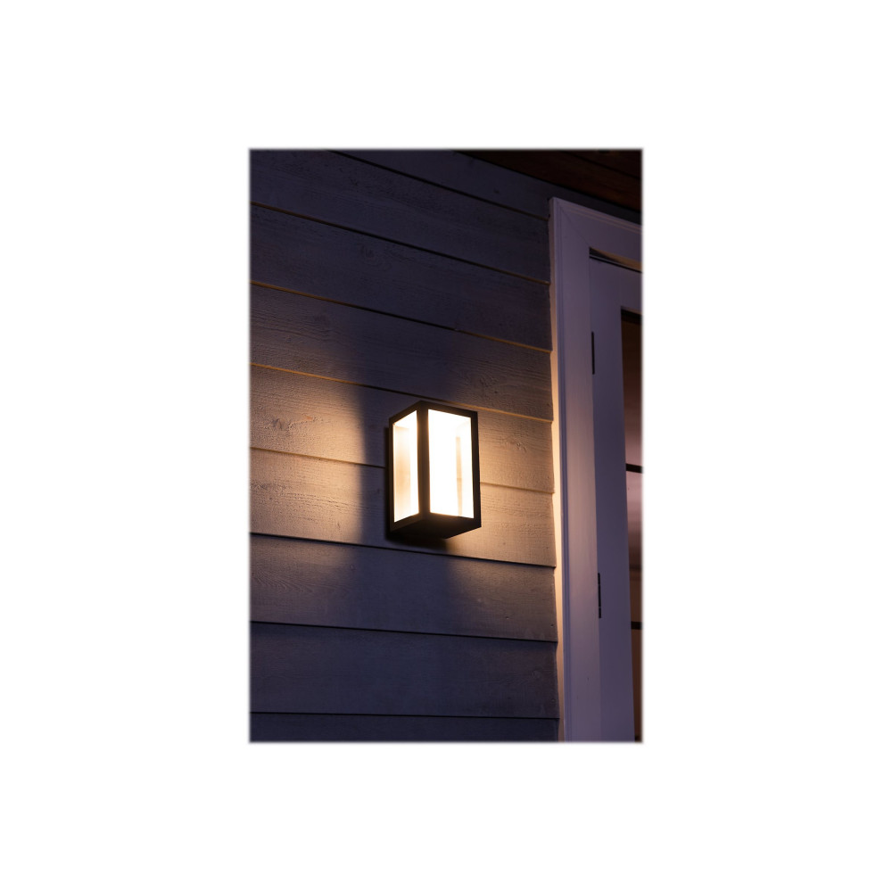 Produktbild för Philips Hue Impress - vägglampa - LED-glödlampa - 8 W - svart