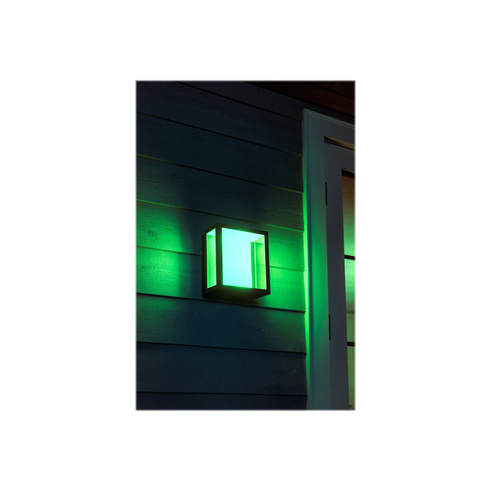 Produktbild för Philips Hue Impress - vägglampa - LED-glödlampa - 8 W - svart
