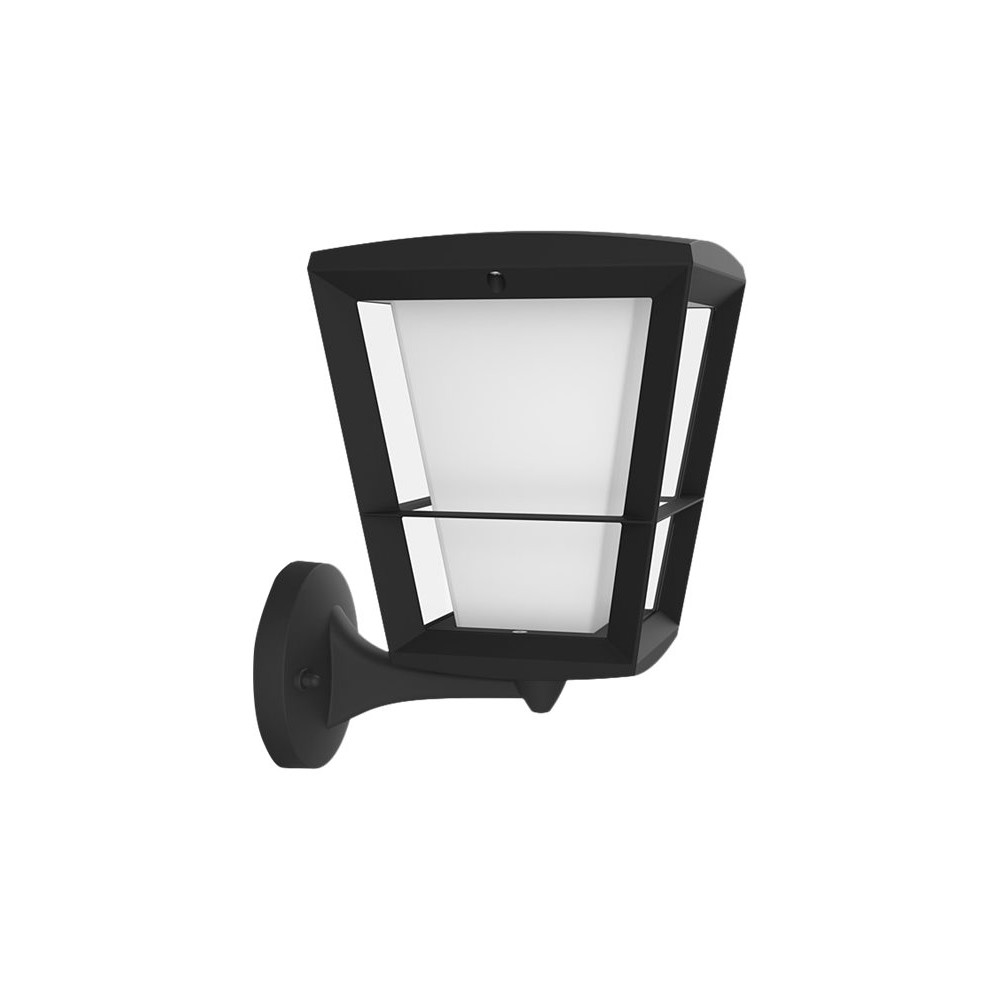 Produktbild för Philips Hue Econic - vägglampa - LED-glödlampa - 15 W - 2000-6500 K - svart