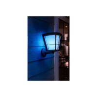 Produktbild för Philips Hue Econic - vägglampa - LED-glödlampa - 15 W - 2000-6500 K - svart