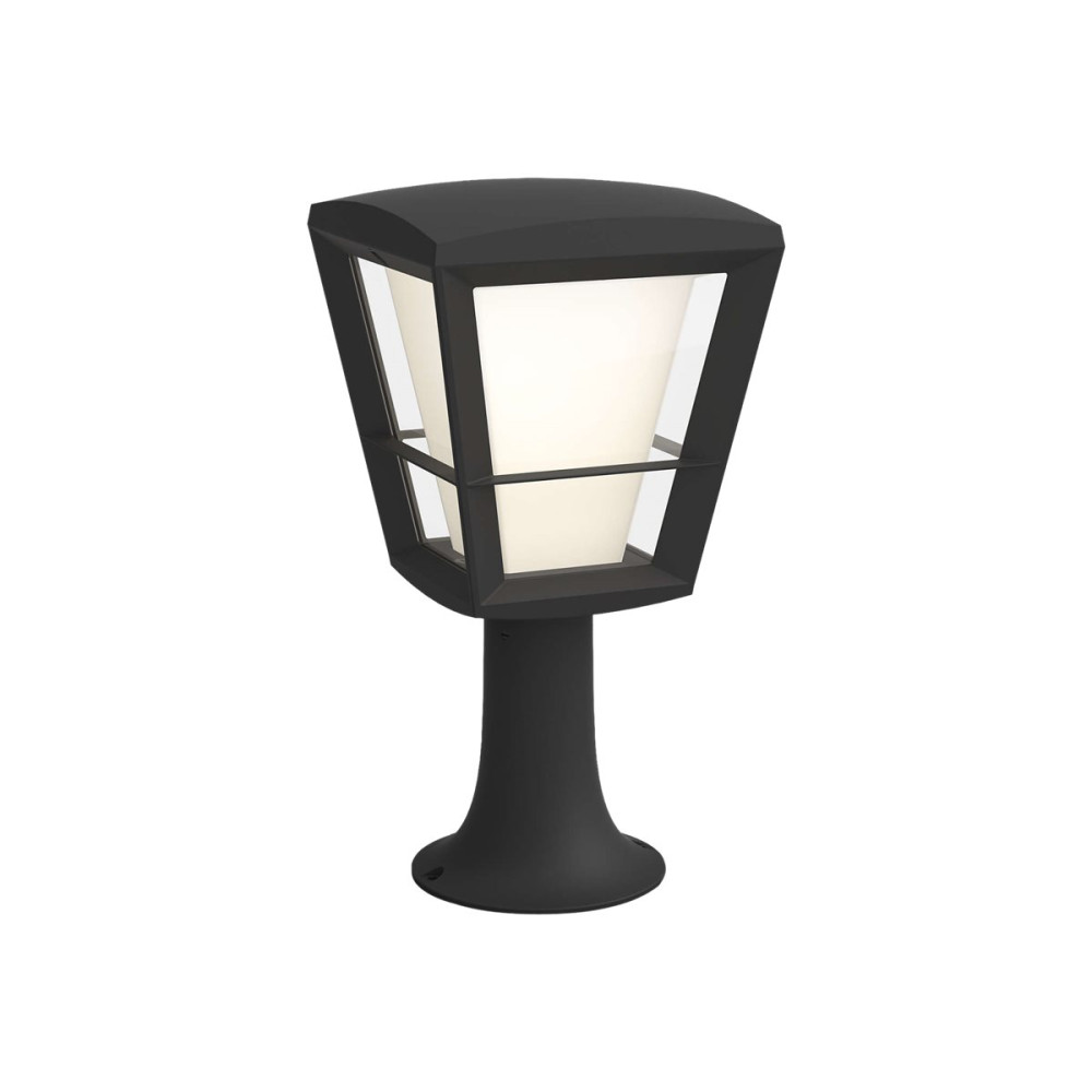 Produktbild för Philips Hue Econic - golvlampa - LED-glödlampa - 15 W - 2000-6500 K - svart