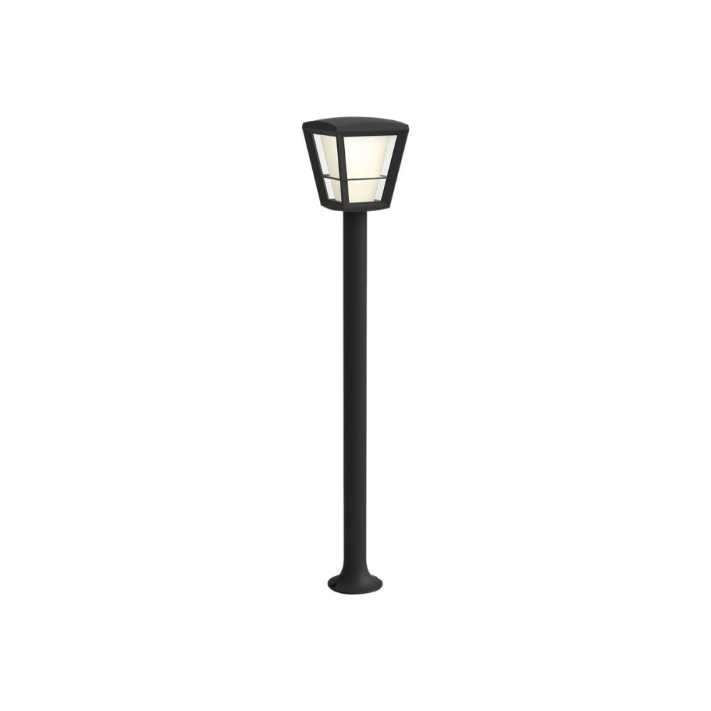 Produktbild för Philips Hue Econic - golvlampa - LED-glödlampa - 15 W - 2000-6500 K - svart