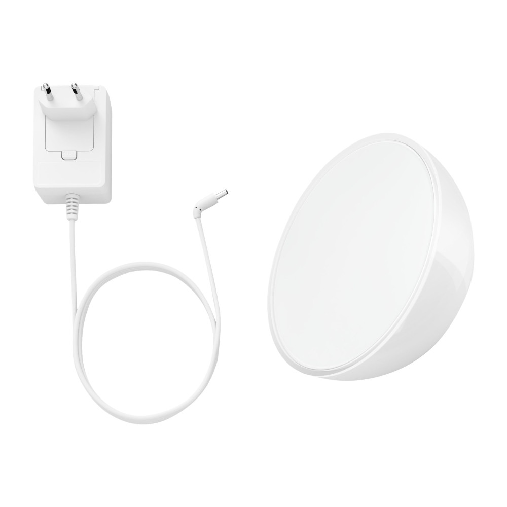 Produktbild för Philips Hue White and Color Ambiance Go - skrivbordslampa - LED - 6 W - 16 miljoner färger - 2000-6500 K - vit