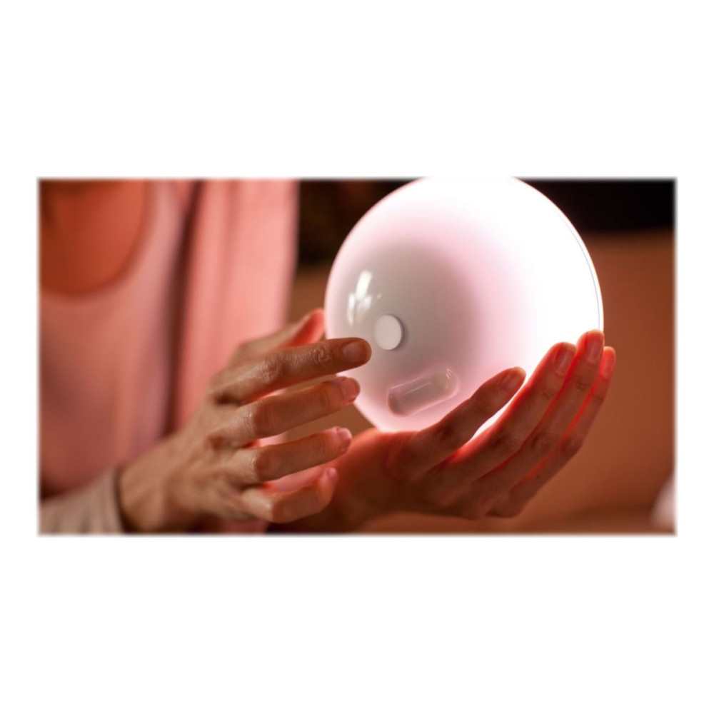 Produktbild för Philips Hue White and Color Ambiance Go - skrivbordslampa - LED - 6 W - 16 miljoner färger - 2000-6500 K - vit