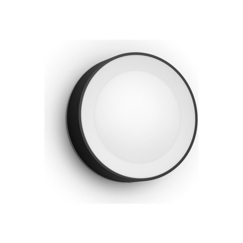 Philips HUE Philips Hue White and Color Ambiance Daylo - vägglampa - LED - 15 W - 16 miljoner färger/varmt till kallt vitt ljus - 2000-6500 K - rund - svart