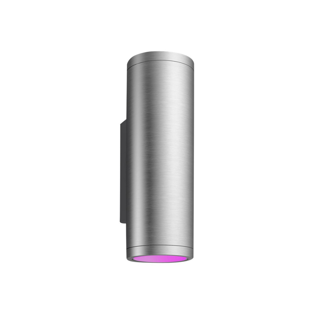 Produktbild för Philips Hue White and Colour Ambiance Appear - vägglampa - LED - 8 W - 16 miljoner färger - 2000-6500 K - stål