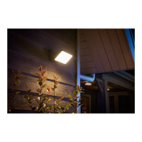 Produktbild för Philips Hue White ambiance Welcome - strålkastare - LED - 20.5 W - varmt vitt ljus - 2700 K - svart