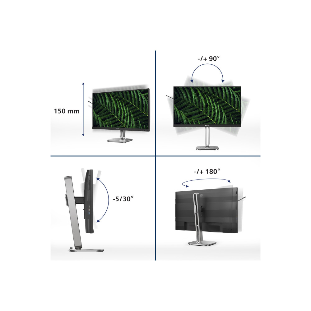 Produktbild för Philips 27B2G5200 - LED-skärm - Full HD (1080p) - 27"