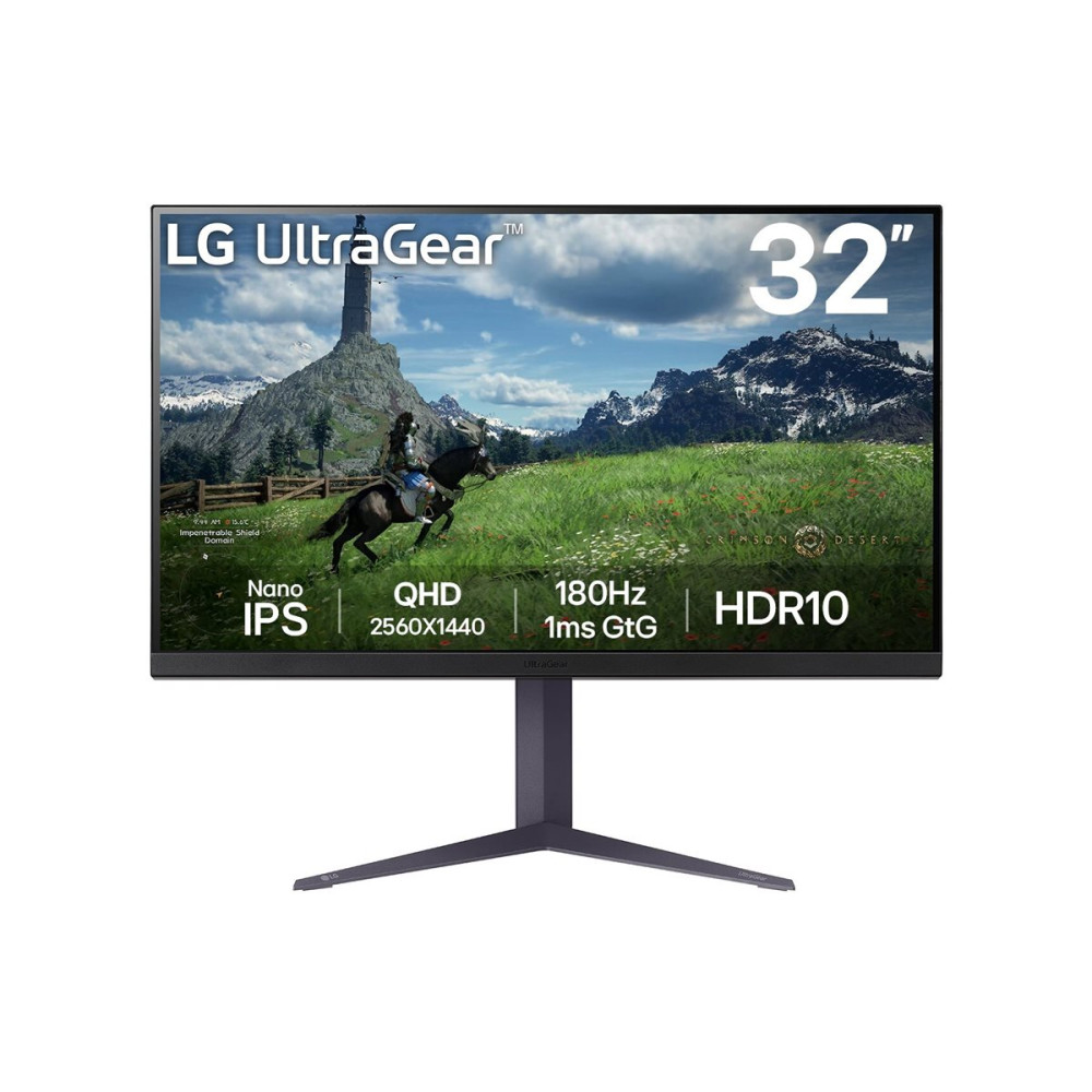 Produktbild för LG UltraGear 32GS85Q-B - LCD-skärm - 32" - HDR