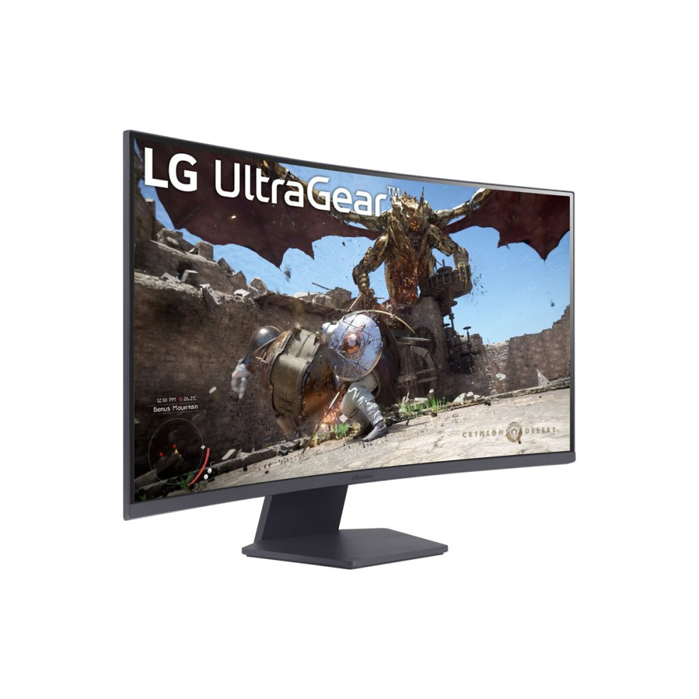 Produktbild för LG UltraGear 32GS60QC-B - LED-skärm - böjd - QHD - 32" - HDR