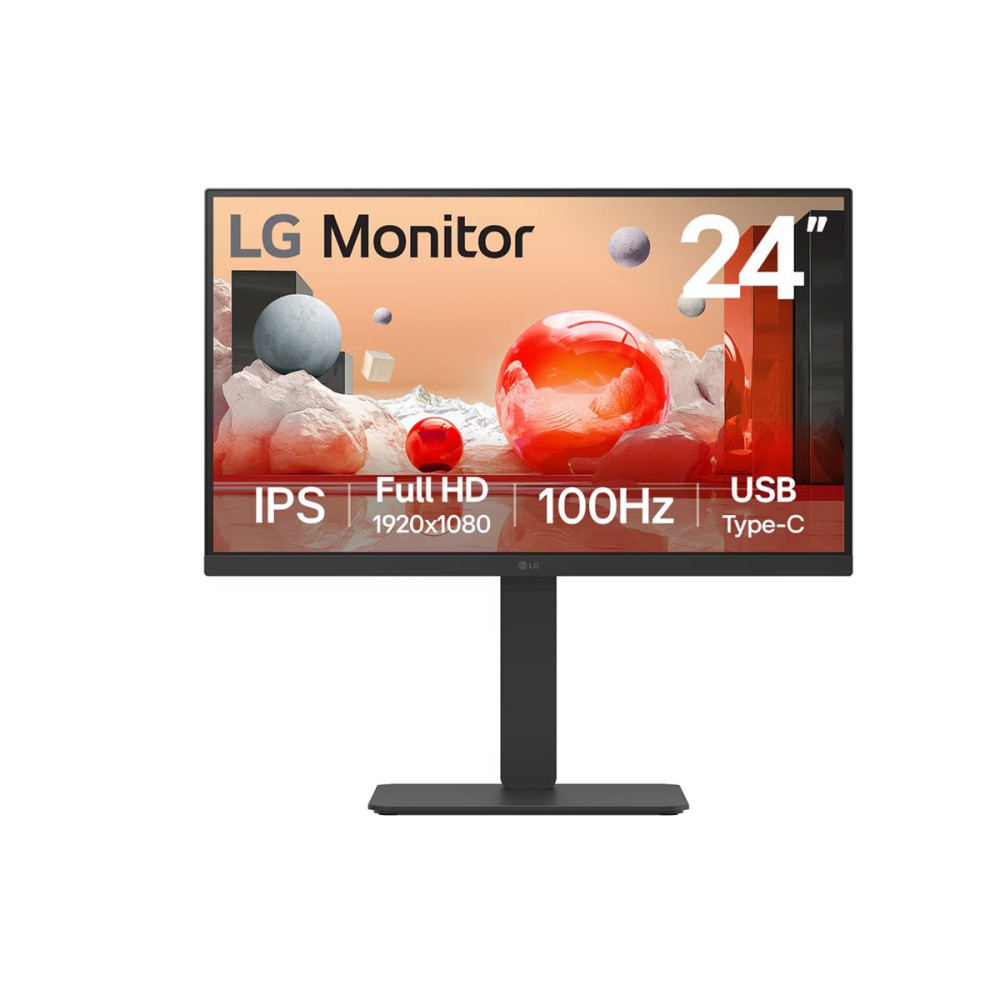 Produktbild för LG 24BA750-B - LED-skärm - Full HD (1080p) - 24"