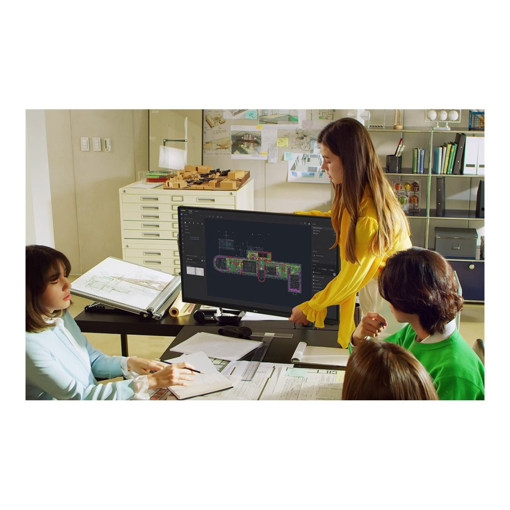 Produktbild för LG UltraFine Ergo 32UN880K-B - LED-skärm - 32" - HDR