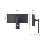 Produktbild för LG UltraGear 34G600A-B - LED-skärm - böjd - 34" - HDR