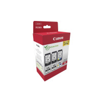 Produktbild för Canon PG-545XL x2 /CL-546XL Multi Pack - 3-pack - Lång livslängd - svart, färg (cyan, magenta, gul) - original - bläckpatron