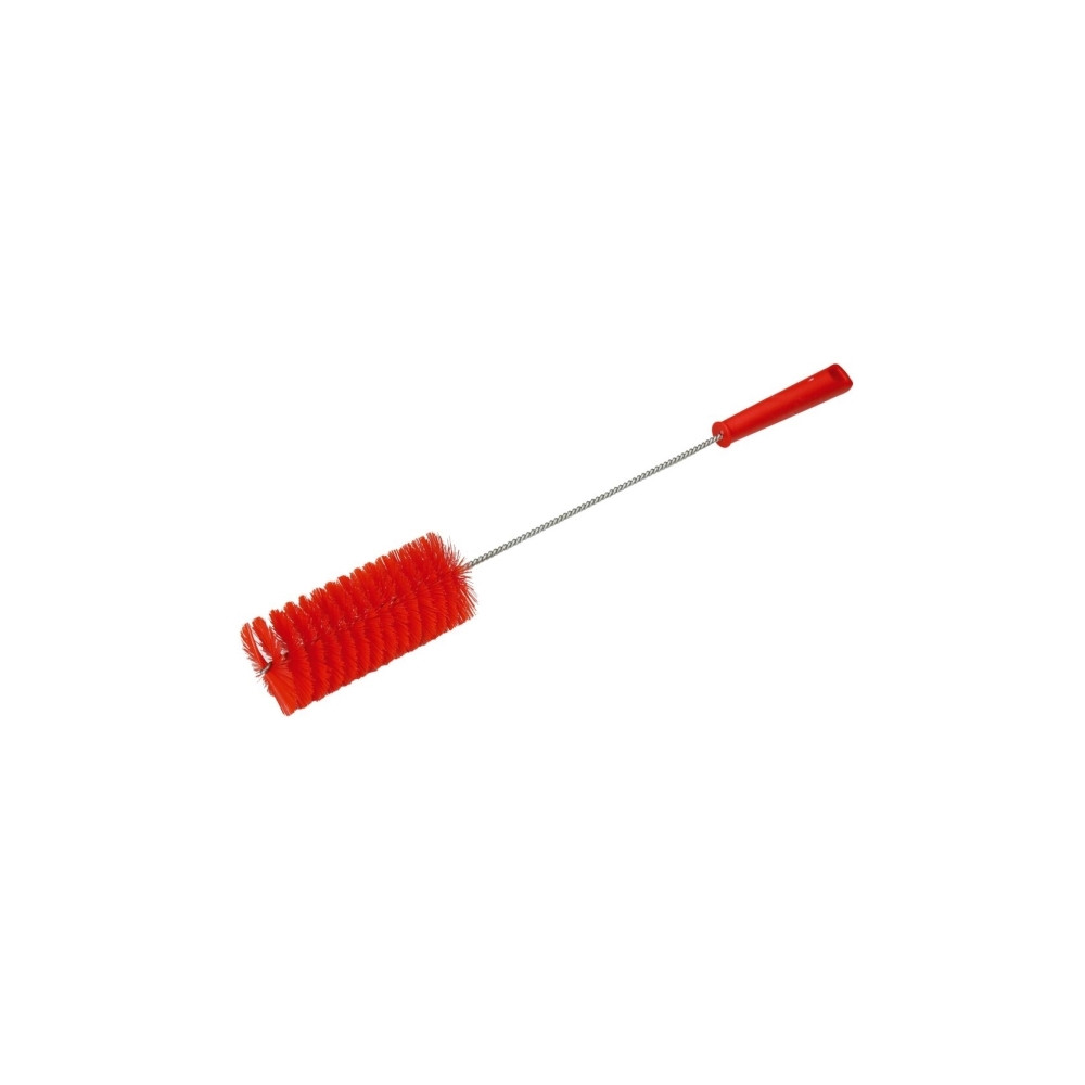 Produktbild för Piprensare, Vikan, 50 cm, Ø6 cm, röd, polyester/PP/rostfritt...