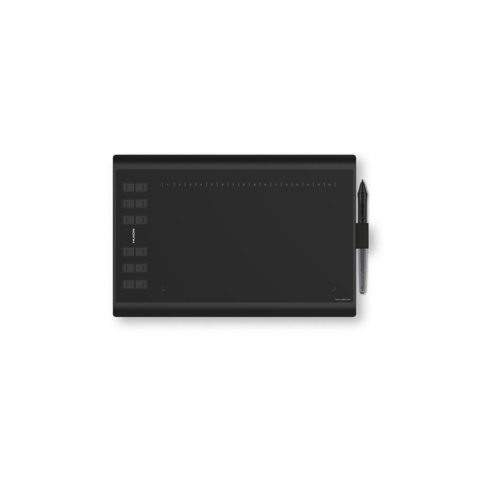 Produktbild för Huion Inspiroy H1060P - digitaliserare - micro USB - svart
