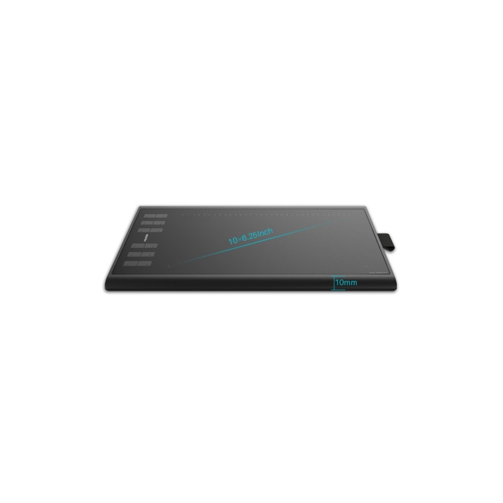 Produktbild för Huion Inspiroy H1060P - digitaliserare - micro USB - svart