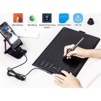 Produktbild för Huion Inspiroy H1060P - digitaliserare - micro USB - svart