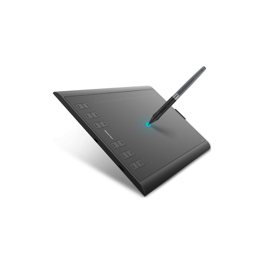 Produktbild för Huion Inspiroy H1060P - digitaliserare - micro USB - svart