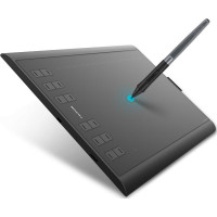 Produktbild för Huion Inspiroy H1060P - digitaliserare - micro USB - svart
