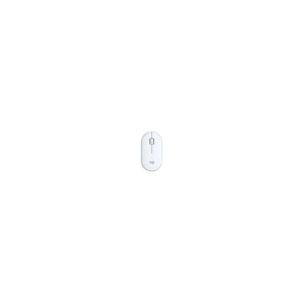 Produktbild för Logitech Slim Wireless Combo MK470 - sats med tangentbord och mus - USA, internationellt - offwhite Inmatningsenhet