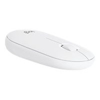 Produktbild för Logitech Slim Wireless Combo MK470 - sats med tangentbord och mus - USA, internationellt - offwhite Inmatningsenhet