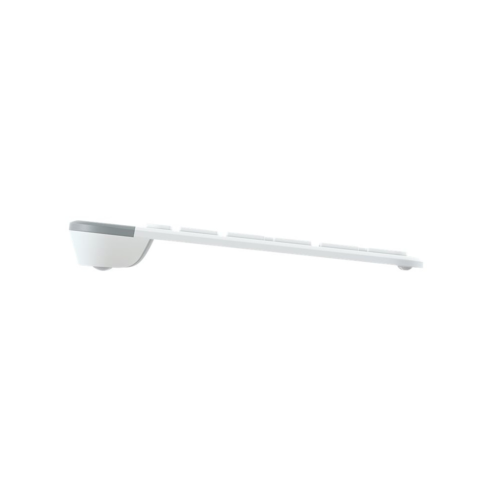 Produktbild för Logitech Slim Wireless Combo MK470 - sats med tangentbord och mus - USA, internationellt - offwhite Inmatningsenhet