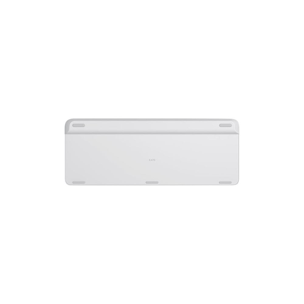 Produktbild för Logitech Slim Wireless Combo MK470 - sats med tangentbord och mus - USA, internationellt - offwhite Inmatningsenhet