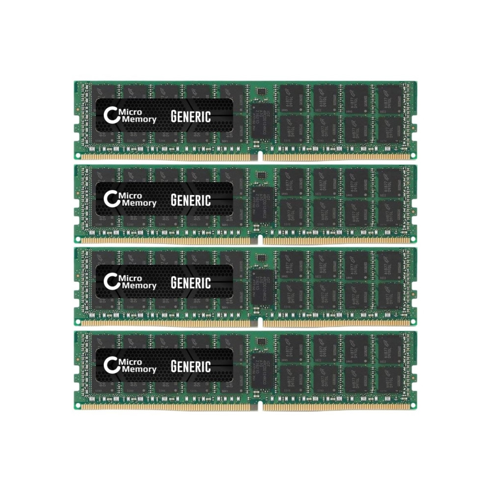 Produktbild för CoreParts - DDR3 - sats - 64 GB: 4 x 16 GB - DIMM 240-pin - 1866 MHz / PC3-14900 - registrerad