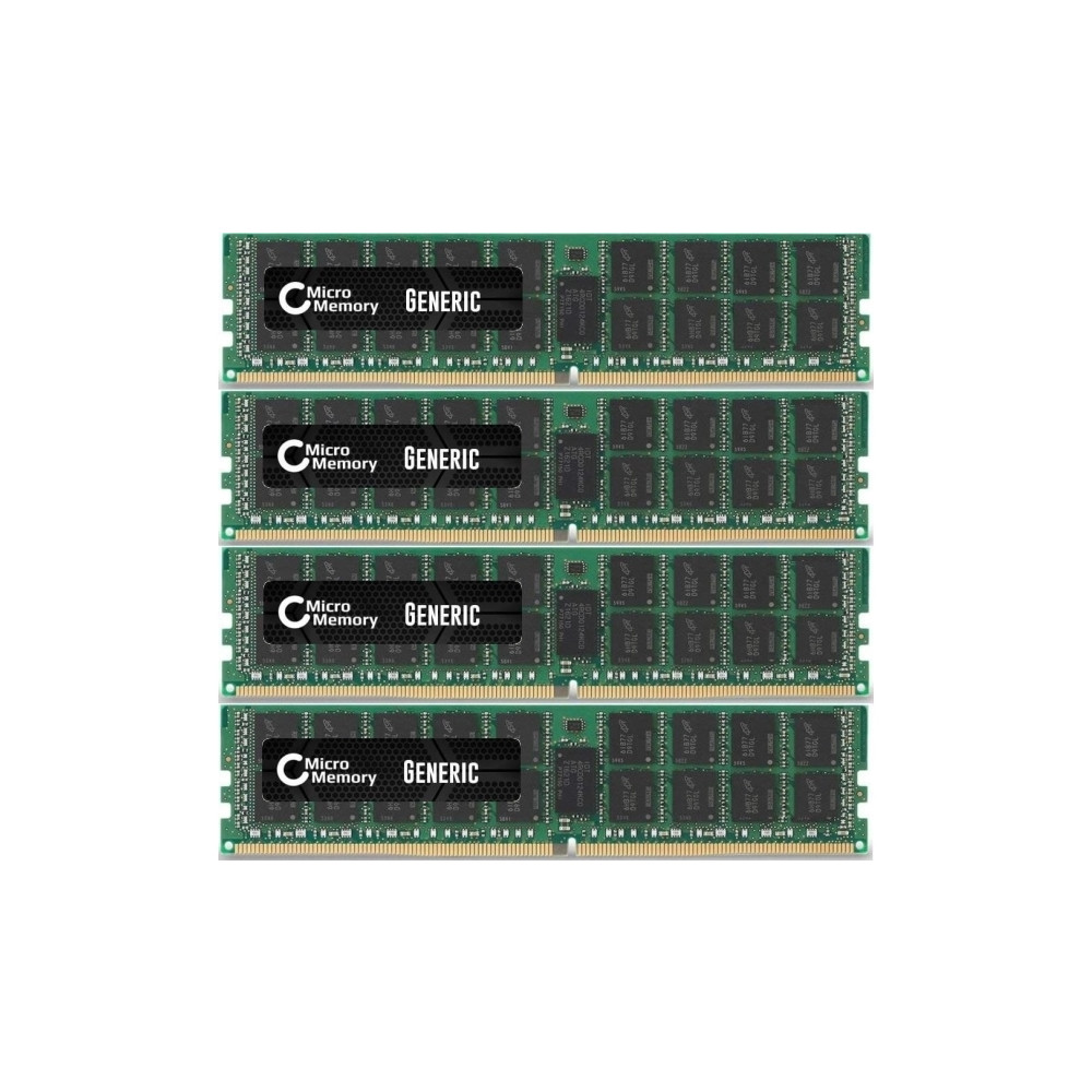 Produktbild för CoreParts - DDR3 - sats - 64 GB: 4 x 16 GB - DIMM 240-pin - 1866 MHz / PC3-14900 - registrerad