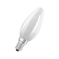 Produktbild för OSRAM PARATHOM - LED-glödlampa - glaserad finish - E14 - 5.5 W - varmt vitt ljus - 2700 K