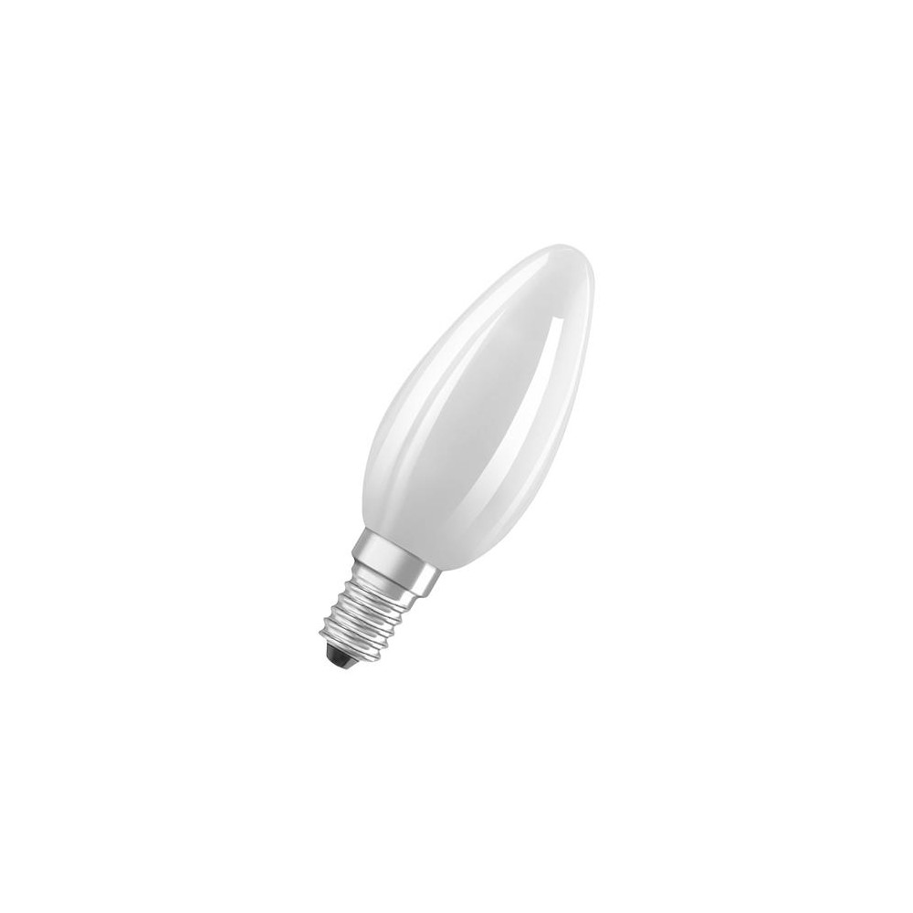 Produktbild för OSRAM PARATHOM - LED-glödlampa - glaserad finish - E14 - 5.5 W - varmt vitt ljus - 2700 K