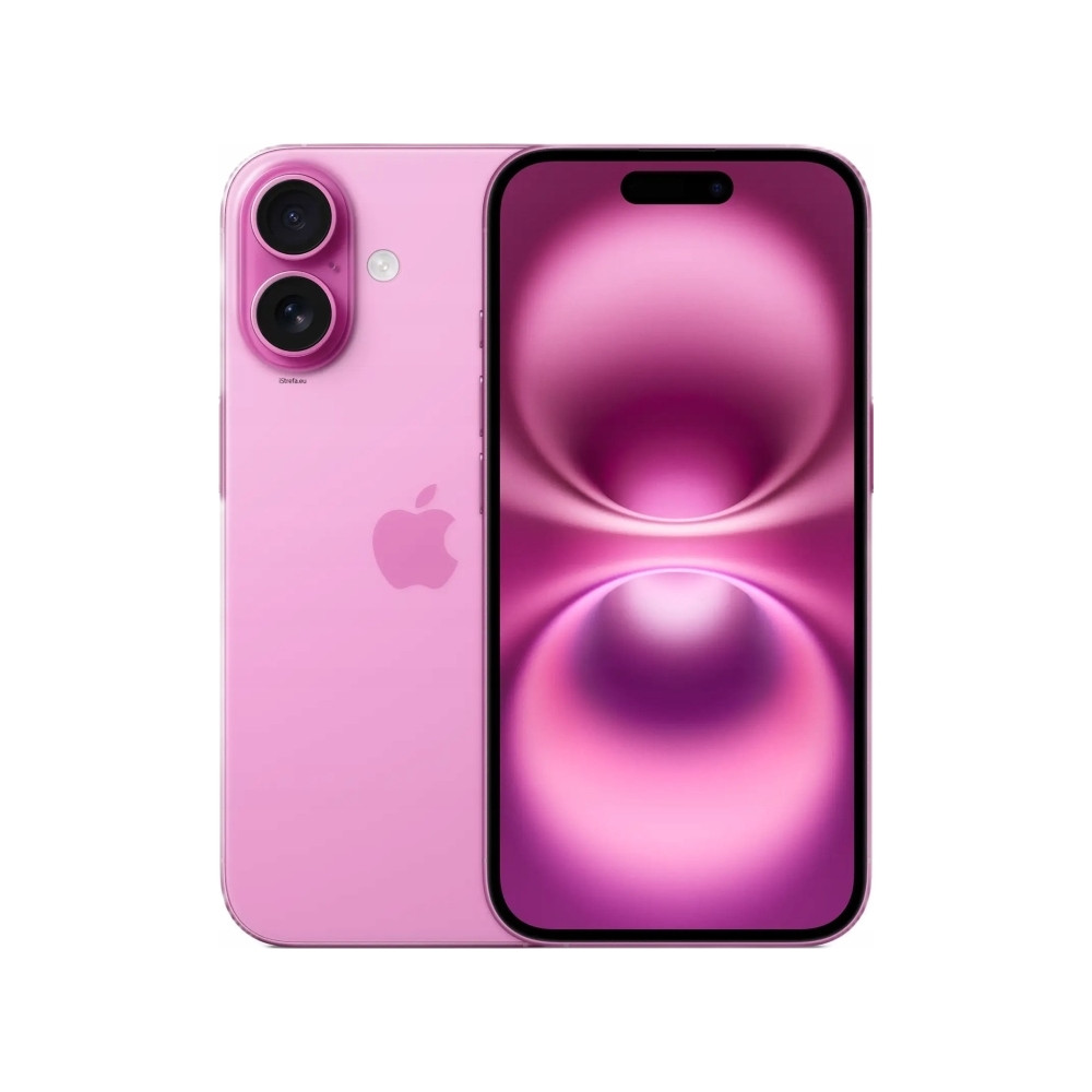 Produktbild för Apple iPhone 16 - rosa - 5G smartphone - 128 GB - GSM