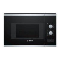 Produktbild för Bosch Serie | 4 BFL520MS0 - mikrovågsugn - inbyggd - rostfritt stål