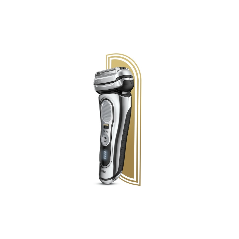 Produktbild för Braun Series 9 Pro 81747620, Folierakapparat, Krom, LED, Bat...