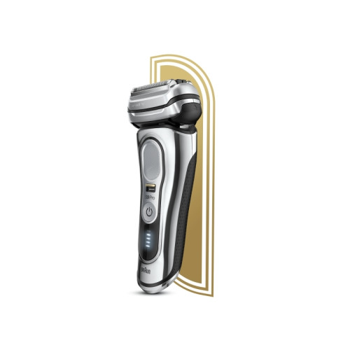 Braun Braun Series 9 Pro 81747620, Folierakapparat, Krom, LED, Bat...