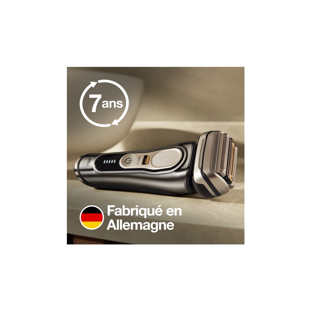 Produktbild för Braun Series 9 Pro 81747620, Folierakapparat, Krom, LED, Bat...