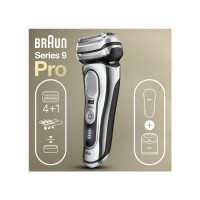 Produktbild för Braun Series 9 Pro 81747620, Folierakapparat, Krom, LED, Bat...