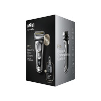 Produktbild för Braun Series 9 Pro 81747620, Folierakapparat, Krom, LED, Bat...