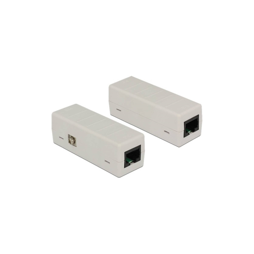 Produktbild för Delock Network Isolator 6 kV RJ45 - spänningsökningsisolator
