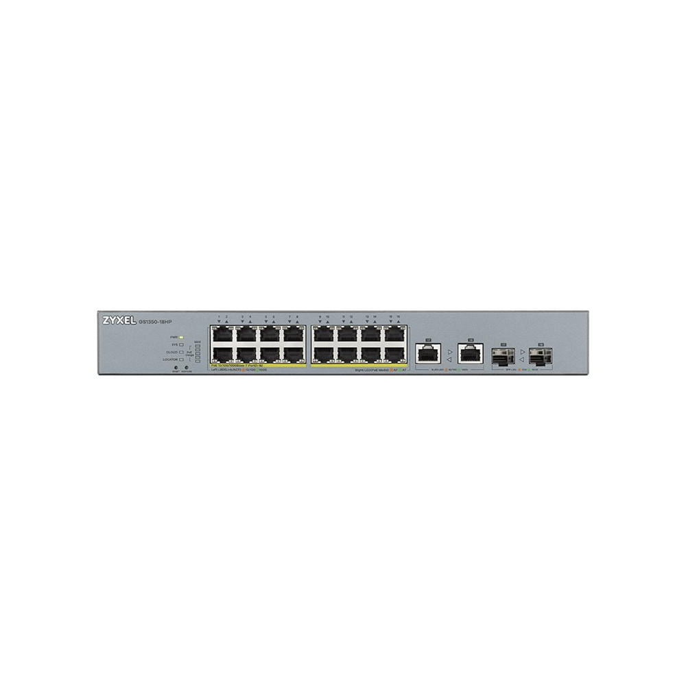 Produktbild för Zyxel GS1350-18HP - switch - 16 portar - smart