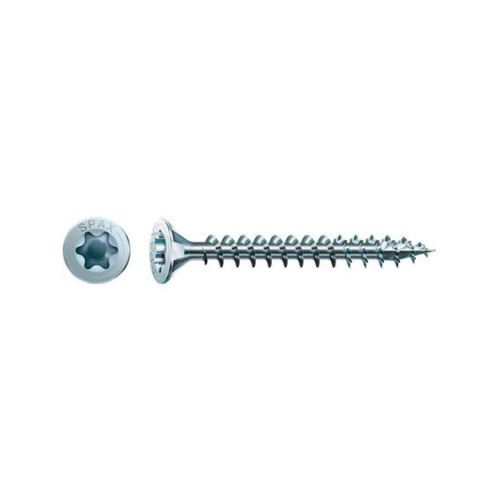 Spax SPAX 1191010350203, Skruv, Zink, Trä, Platt huvud, Torx, Blå