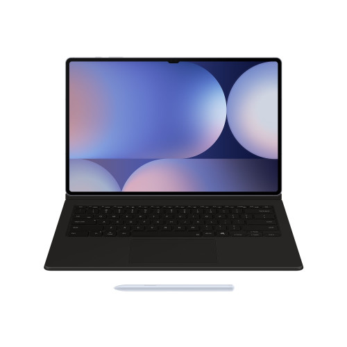 SAMSUNG Samsung EF-DX925 - tangentbord och foliefodral (bokomslag) - AI-nyckel - med pekdyna - svart Inmatningsenhet