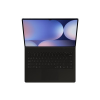 Produktbild för Samsung EF-DX925 - tangentbord och foliefodral (bokomslag) - AI-nyckel - med pekdyna - svart Inmatningsenhet