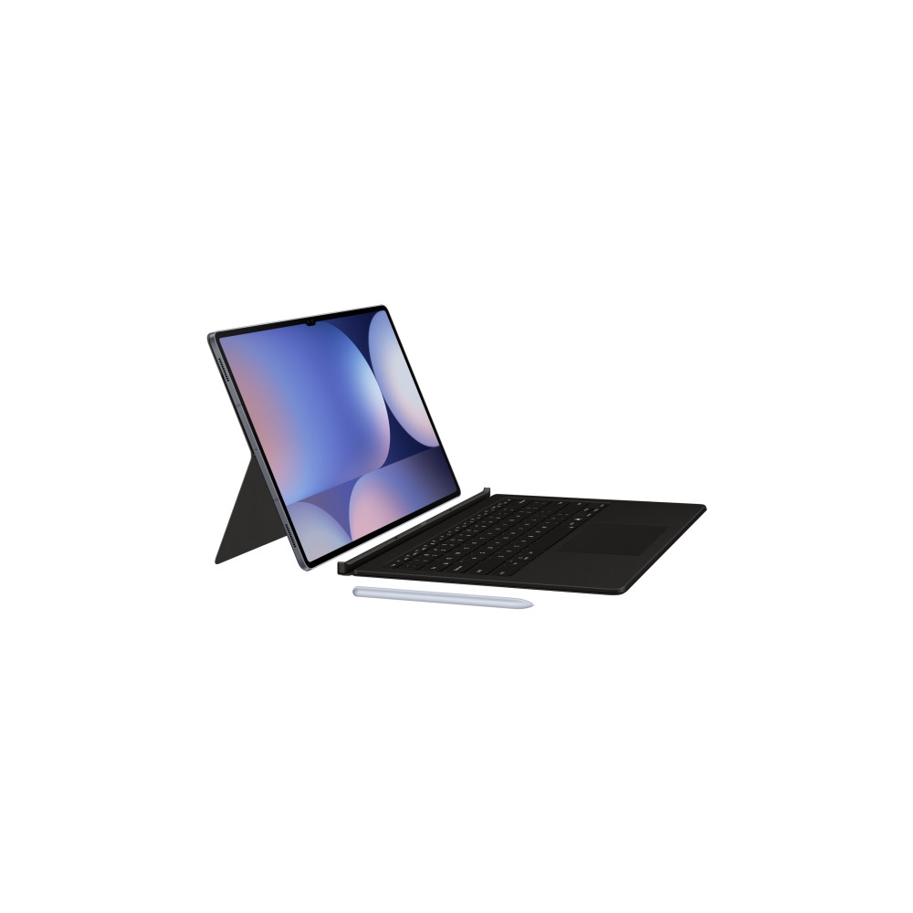 Produktbild för Samsung EF-DX925 - tangentbord och foliefodral (bokomslag) - AI-nyckel - med pekdyna - svart Inmatningsenhet